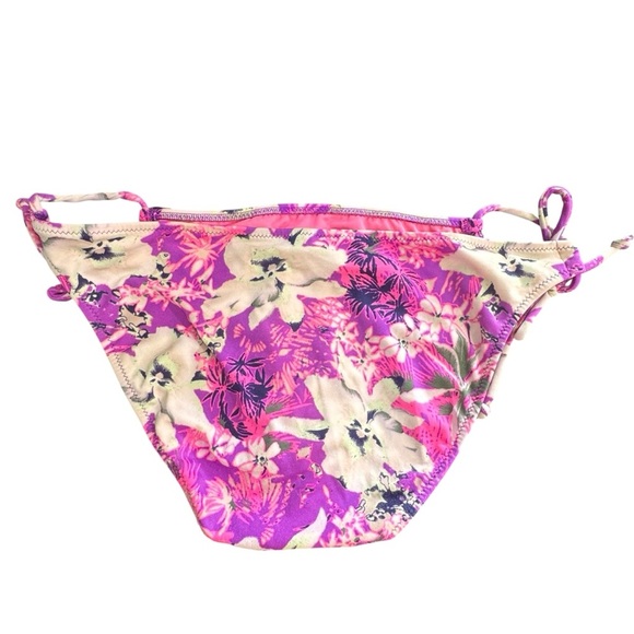 Victoria’s secret Woman’s  Floral Hipster Tie Bikini Bottom Swimwear Beach VS SP - Picture 2 of 4
